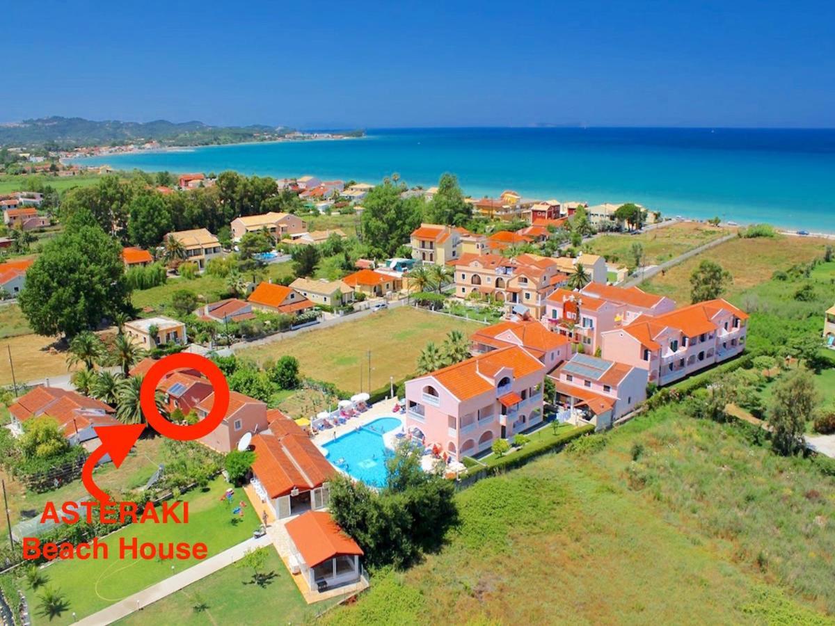 Asteraki Beach House By Dadovillas Aharávi Kültér fotó